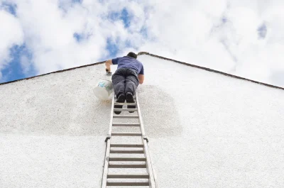 Peinture extérieure à Ollé — façades et ravalement